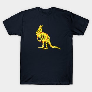 Australian aboriginal kangaroo T-Shirt